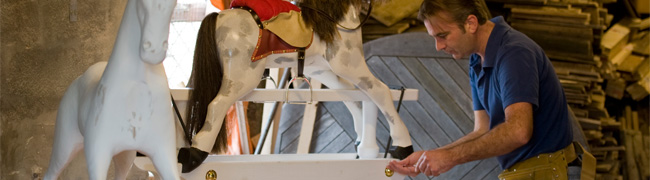 Irish handmade wooden rocking horses - Garry Evans and Company Ireland