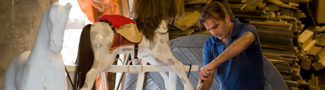 Irish handmade wooden rocking horses - Garry Evans and Company Ireland