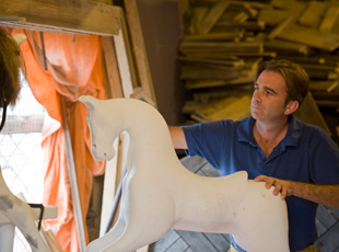 Wooden rocking horse from Garry Evans & Company - Kildare, Ireland